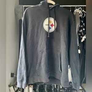 Nike NFL Black Steelers logo Hoodie - Size extra large